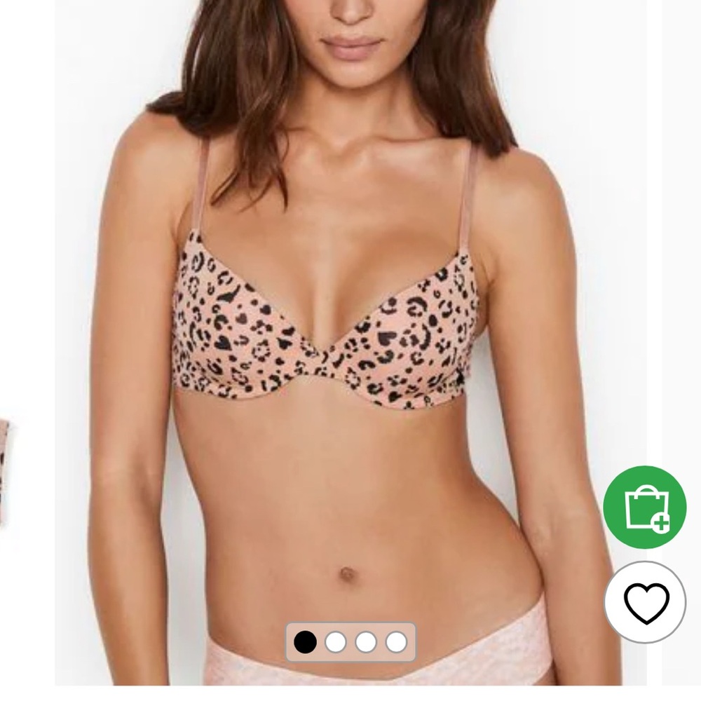 Leopard Print Lightly Lined T-Shirt Bra